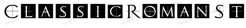 ClassicRomanStd 字体转换